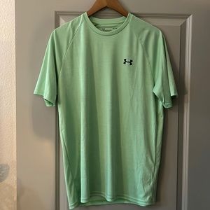 Under Armor performance t shirt. Light green/lime. Like new condition.